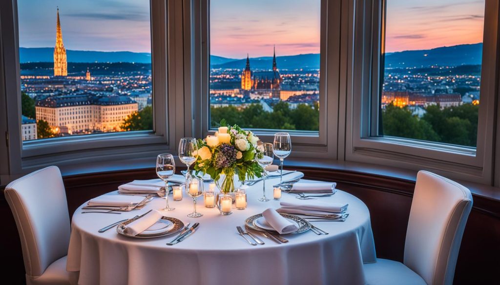 Romantische Dinner Locations in Wien